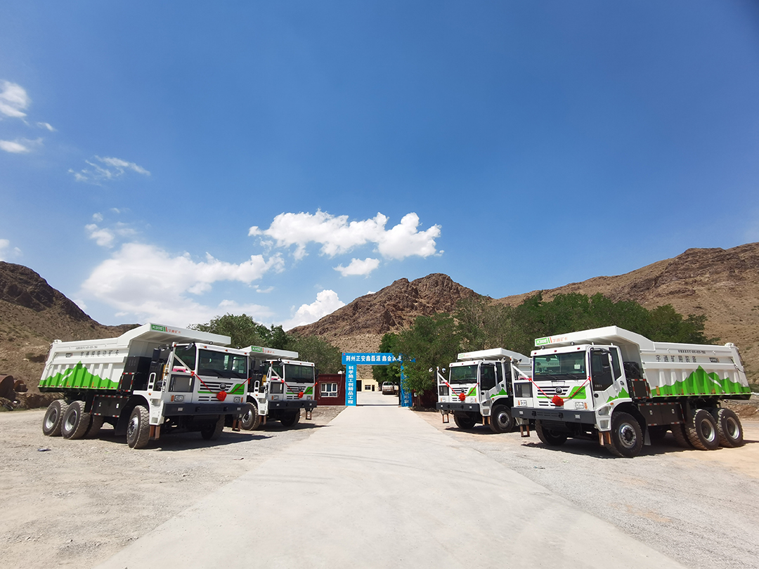 交付寧夏！宇通礦卡為塞上江南添新綠