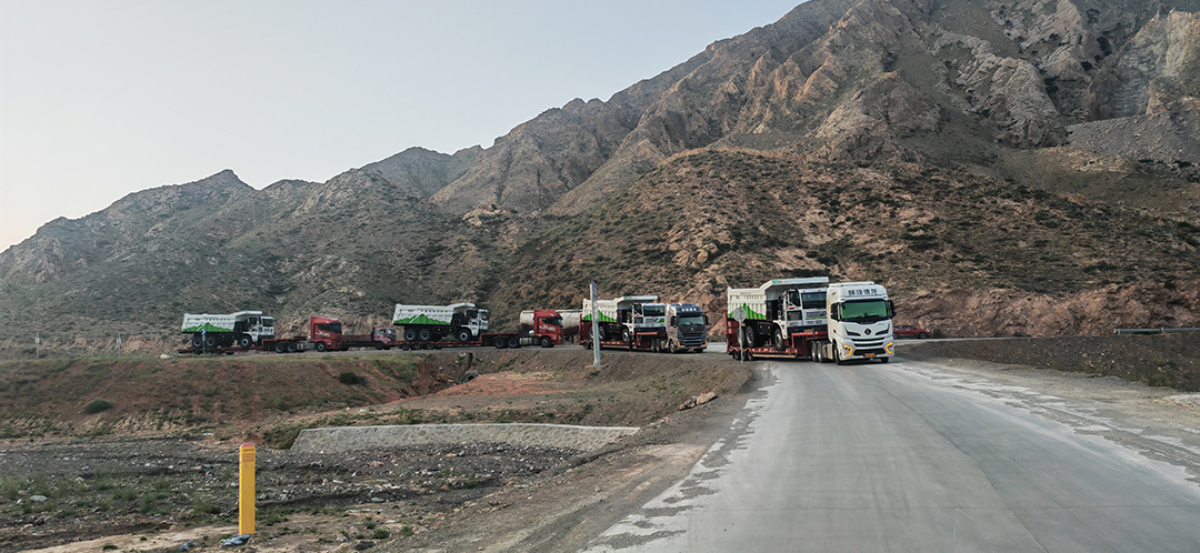 交付寧夏！宇通礦卡為塞上江南添新綠