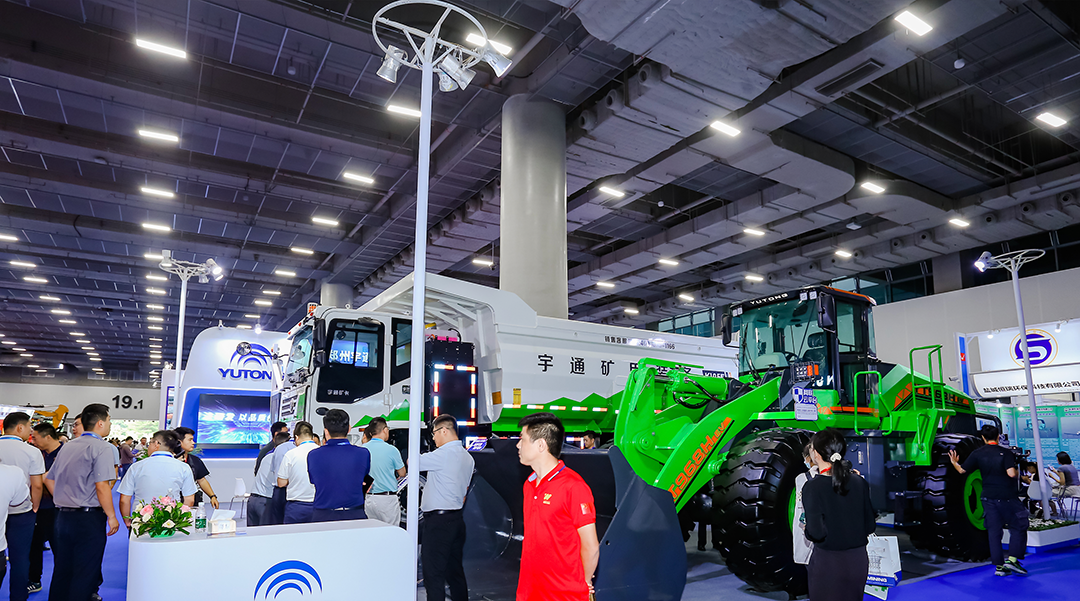 驚艷亮相!宇通礦用裝備閃耀第十屆國際砂石技術與設備展! 驚艷亮相!宇通礦用裝備閃耀第十屆國際砂石技術與設備展!