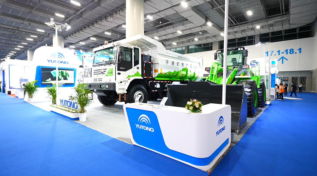 驚艷亮相!宇通礦用裝備閃耀第十屆國際砂石技術與設備展! 驚艷亮相!宇通礦用裝備閃耀第十屆國際砂石技術與設備展!