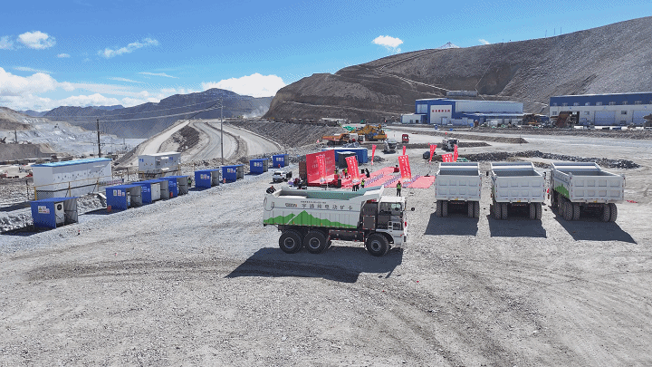 再次入藏!宇通純電礦卡批量投運西藏巨龍銅礦 再次入藏!宇通純電礦卡批量投運西藏巨龍銅礦