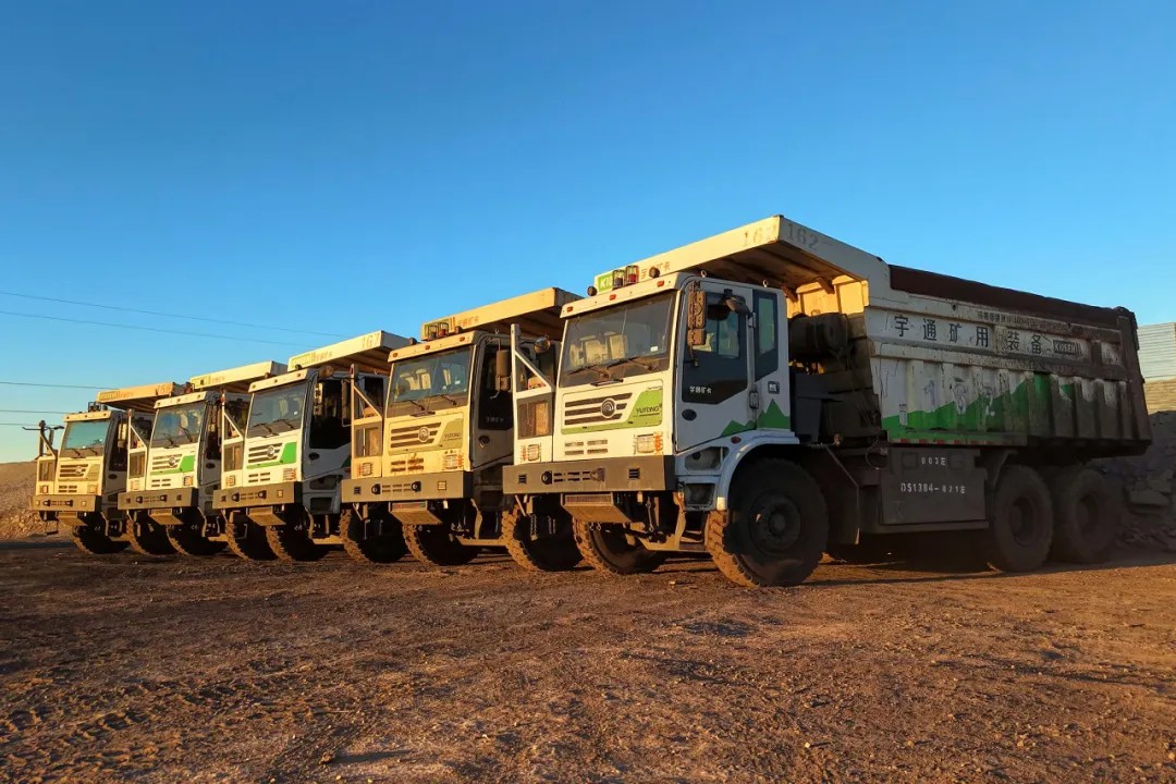 共鑒硬核實力！宇通礦卡安全節(jié)能競賽廣匯煤礦站落幕