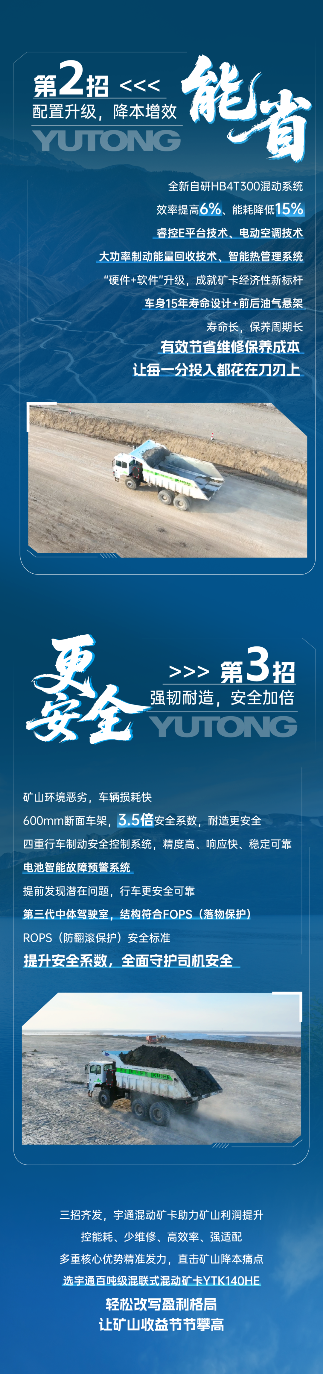 礦山降本“關鍵招”！宇通混動礦卡改寫盈利公式！