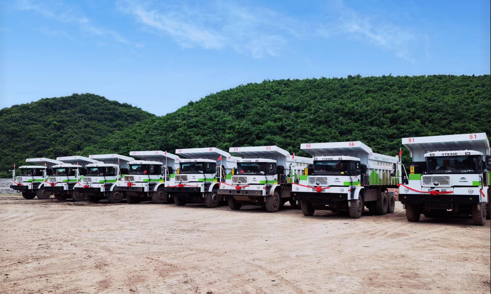 遼寧批量交付!宇通礦用車為綠色礦山建設“助跑” 遼寧批量交付!宇通礦用車為綠色礦山建設“助跑”