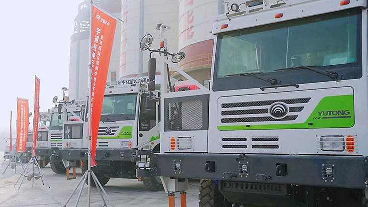 強者共鳴,同頻共贏 | 宇通純電無人駕駛礦卡批量交付 強者共鳴,同頻共贏 | 宇通純電無人駕駛礦卡批量交付