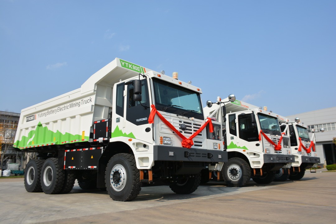 鋪就出海新藍圖!宇通純電礦卡批量交付泰國龍頭水泥企業 鋪就出海新藍圖!宇通純電礦卡批量交付泰國龍頭水泥企業