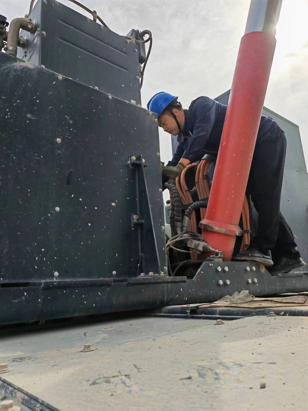 “國慶他們依然在崗，我們很安心。”